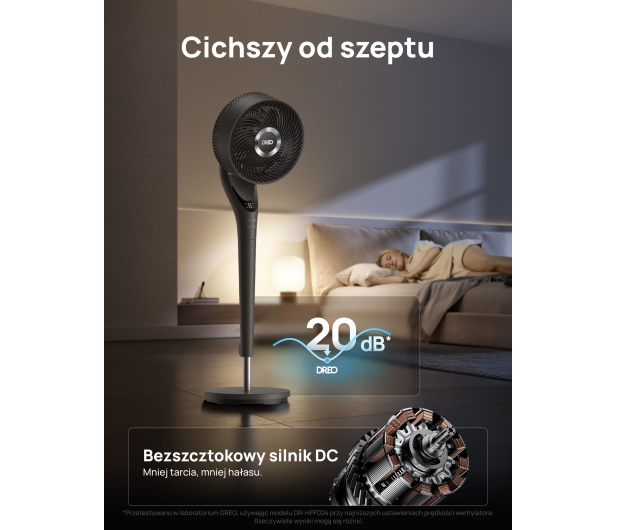 DREO Wentylator Dreo TurboPoly™ Fan 154 - 1519066 - zdjęcie 7